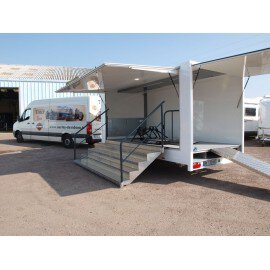 REMORQUE FOURGON L4922-2 PODIUM HARLEY
